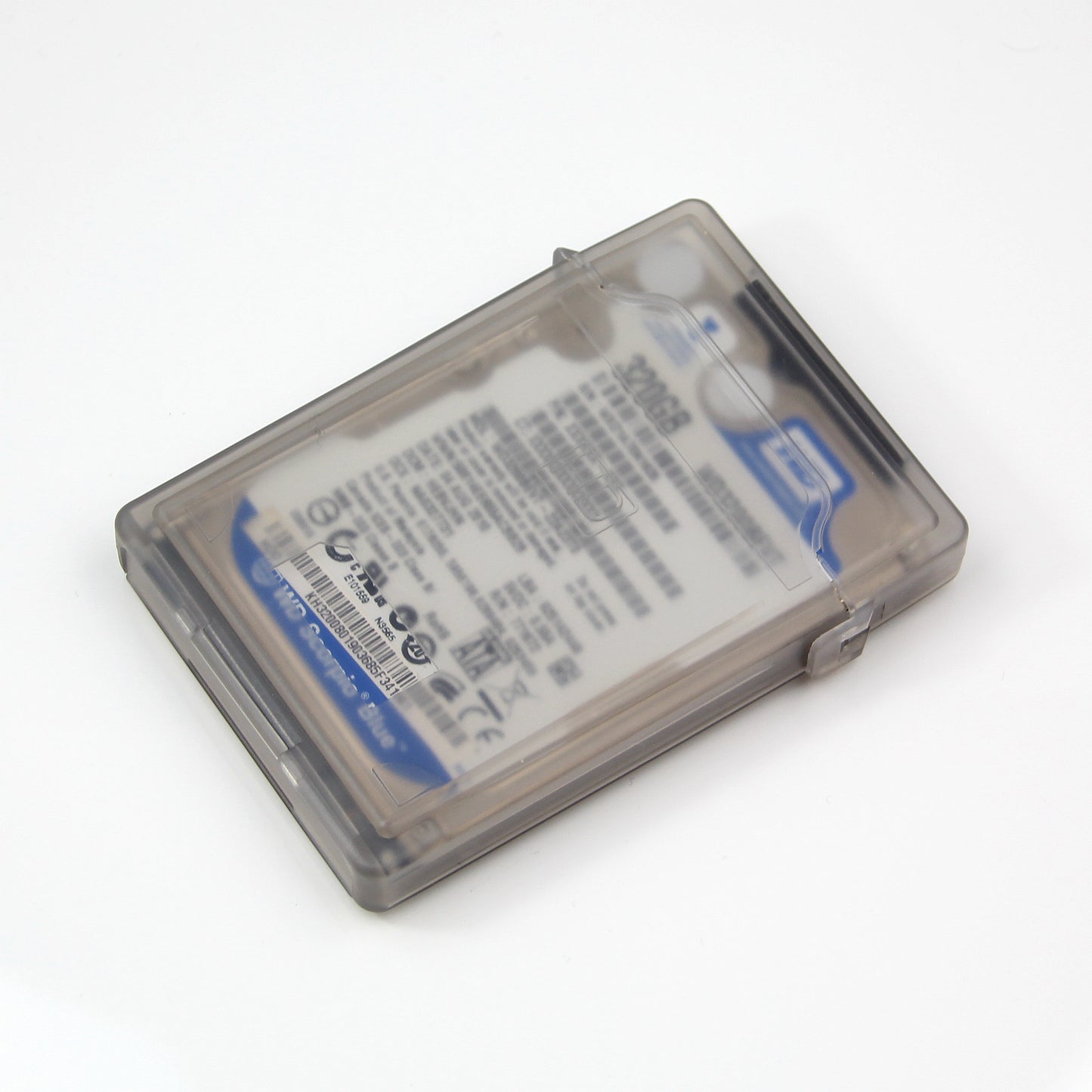 (Pack of 2) RHINORO Plastic Storage Enclosure Box Case for 2.5 Inch SSD HDD Hard Disk Drive 2.5''