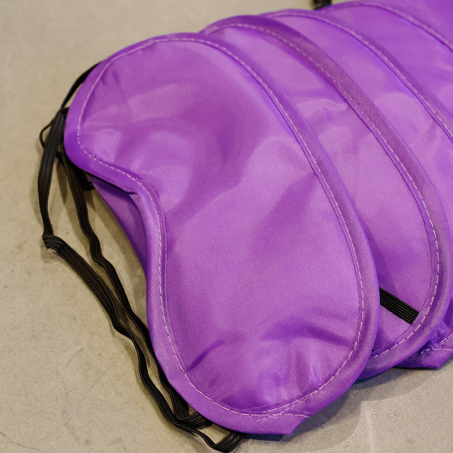 (Pack of 5) RHINORO Sleep Eye Masks, Rest Eyemasks, for Travel Nap Rest Camping (More Colour Options) (Purple)